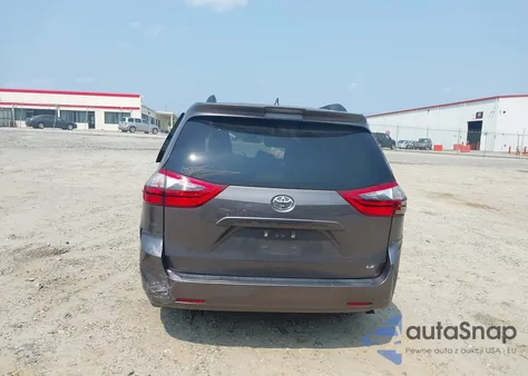 2020 Toyota Sienna Le from USA, damaged, VIN 5TDKZ3DC3LS070453